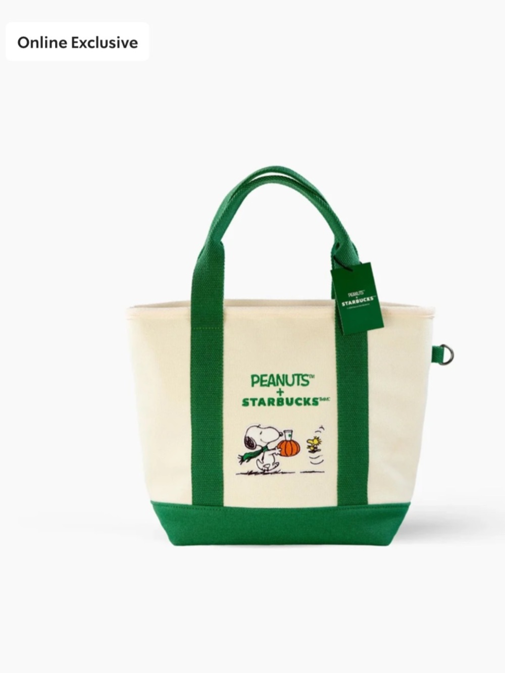 Peanuts + Starbucks Mini Tote